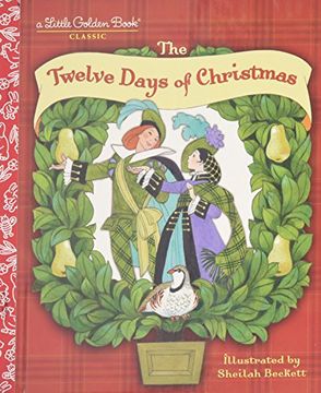 portada Lgb the Twelve Days of Christmas (Little Golden Book) 