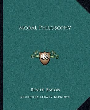 portada moral philosophy (en Inglés)