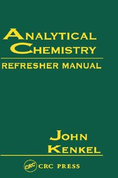 portada analytical chemistry refresher manual (en Inglés)
