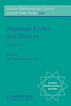 portada Algebraic Cycles and Motives: Volume 2 Paperback: V. 2 (London Mathematical Society Lecture Note Series) 