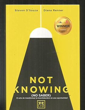 portada Not Knowing