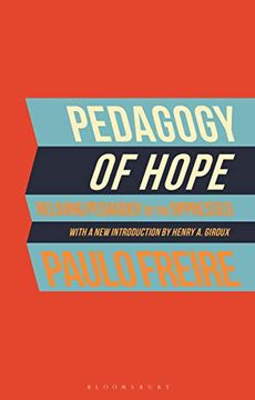 portada Pedagogy of Hope: Reliving Pedagogy of the Oppressed (in English)