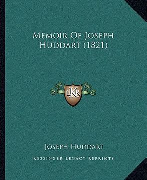 portada memoir of joseph huddart (1821) (en Inglés)