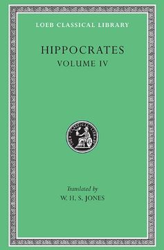 portada Hippocrates, Volume iv: Nature of man (Loeb Classical Library, no. 150) 