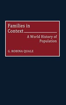 portada Families in Context: A World History of Population (en Inglés)