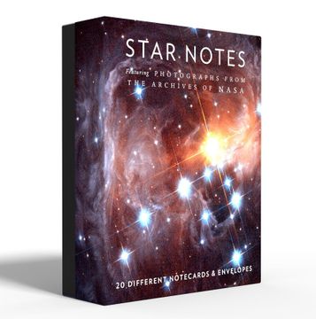 portada Star Notes: 20 Different Notecards and Envelopes (Nasa) (en Inglés)