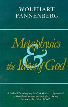 portada Metaphysics and the Idea of god (in English)