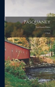 portada Pasquaney: A Study (en Inglés)