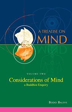 portada Considerations of Mind - a Buddhist Enquiry (Vol. 2 of a Treatise on Mind) (en Inglés)