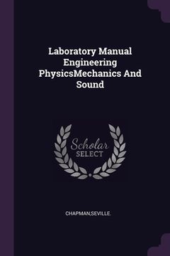 portada Laboratory Manual Engineering PhysicsMechanics And Sound (in English)