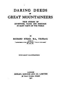 portada Daring deeds of great mountaineers (en Inglés)