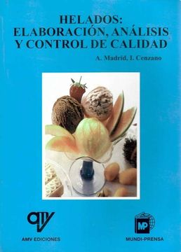 portada Helados: Elaboracion, Analisis y Control de Calidad