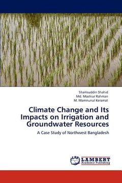 portada climate change and its impacts on irrigation and groundwater resources (en Inglés)