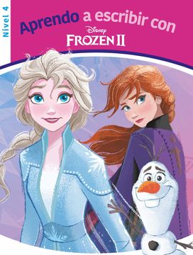 portada Aprendo a Escribir con Frozen 2 - Nivel 4 (Aprendo a Escribir con Disney)
