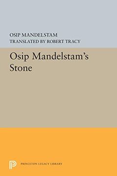 portada Osip Mandelstam's Stone (Princeton Legacy Library) (en Inglés)