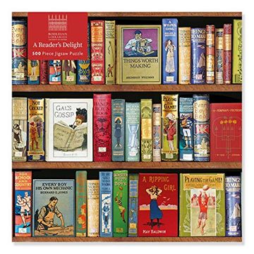 portada Adult Jigsaw Puzzle Bodleian Libraries: A Reader’S Delight (500 Pieces): 500-Piece Jigsaw Puzzles (en Inglés)