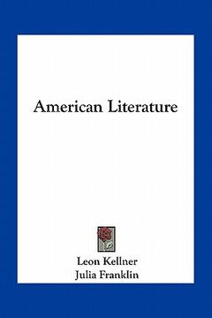 portada american literature (en Inglés)