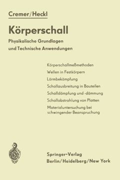 portada Körperschall: Physikalische Grundlagen und Technische Anwendungen (German Edition)