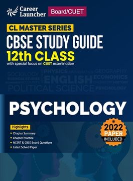 portada Board plus CUET 2023 CL Master Series - CBSE Study Guide - Class 12 - Psychology (en Inglés)