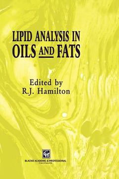 portada lipid analysis in oils and fats (in English)