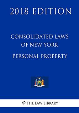portada Consolidated Laws of new York - Personal Property (en Inglés)