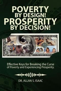portada poverty by design! prosperity by decision! (en Inglés)