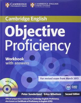 portada Objective Proficiency Workbook With Answers With Audio cd (en Inglés)