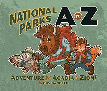 portada National Parks a to z: Adventure From Acadia to Zion! (en Inglés)