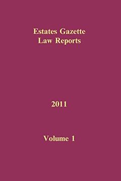 portada Eglr 2011 Volume 1 (Estates Gazette law Reports) (en Inglés)