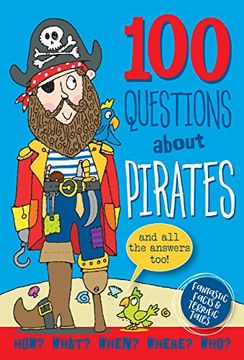 portada 100 Questions about Pirates (en Inglés)