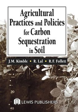 portada agricultural practices and policies for carbon sequestration in soil (en Inglés)