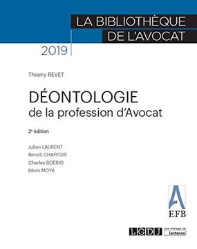 portada Déontologie de la Profession D'avocat (la Bibliothèque de L'avocat)