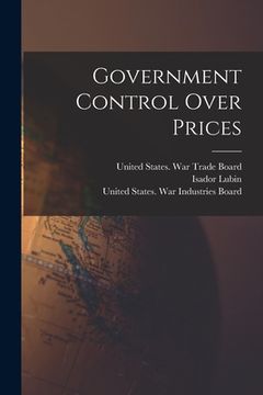 portada Government Control Over Prices
