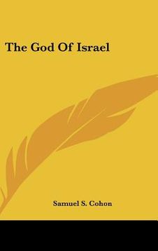 portada the god of israel (in English)