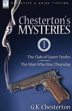portada chesterton's mysteries: 1-the club of queer trades & the man who was thursday (en Inglés)