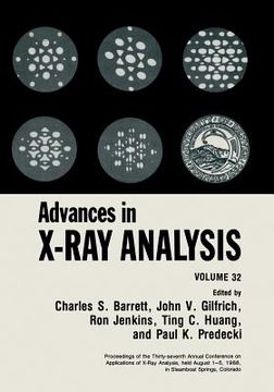 portada Advances in X-Ray Analysis: Volume 32 (en Inglés)
