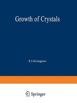 portada Growth of Crystals: Volume 14 (en Inglés)