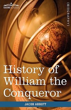 portada history of william the conqueror: makers of history