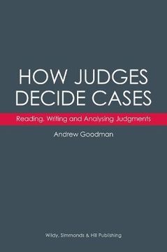 portada How Judges Decide Cases: Reading, Writing and Analysing Judgments