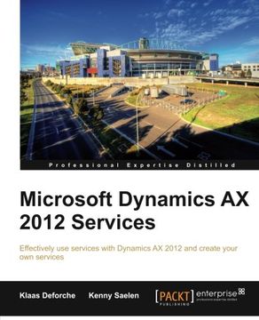 portada microsoft dynamics ax 2012 services (en Inglés)