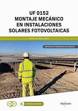 portada Uf 0152 Montaje Mecanico en Instalaciones Solares Fotovolta