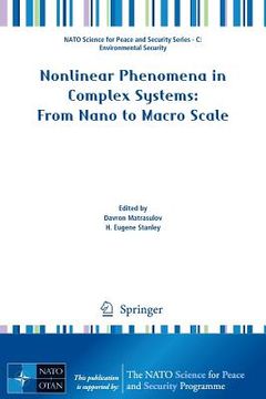 portada Nonlinear Phenomena in Complex Systems: From Nano to Macro Scale (en Inglés)