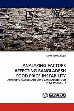 portada analyzing factors affecting bangladesh food price instability (en Inglés)