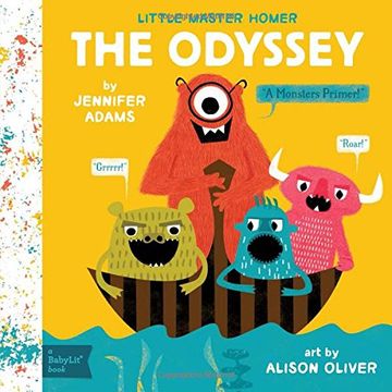 portada The Odyssey: A BabyLit® Monsters Primer (en Inglés)