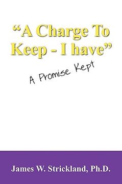 portada a charge to keep - i have: a promise kept (en Inglés)