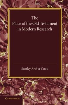 portada The Place of the old Testament in Modern Research: An Inaugural Lecture (in English)