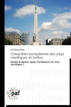 portada L'Insertion Europeenne Des Pays Nordiques Et Baltes