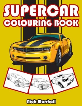 portada Supercar Colouring Book: Colouring Books for Kids Ages 4-8 Boys