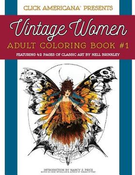 portada Vintage Women: Adult Coloring Book: Classic art by Nell Brinkley (en Inglés)