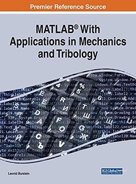 portada Matlab® With Applications in Mechanics and Tribology (in English)